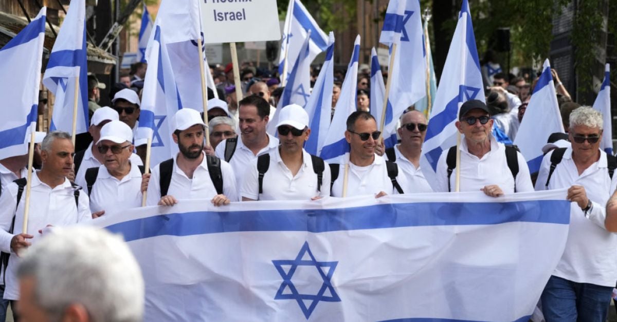 Маршът на живите в Аушвиц, помрачен от войната Израел-Хамас