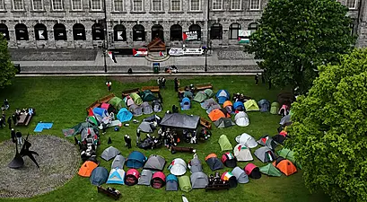 Trinity Announces Steps After Talks With Pro-Palestinian Encampment Protesters