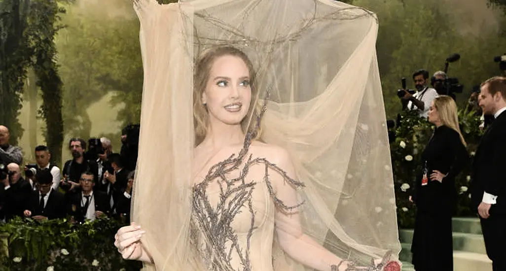 Lana Del Rey Leads Garden Of Time Fashion At Met Gala 2024