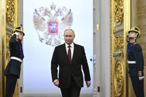 Vladimir Putin Begins Fifth Term In Glittering Kremlin Ceremony