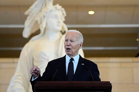 Biden Condemns ‘Ferocious Surge Of Antisemitism’ In Holocaust Remembrance Speech