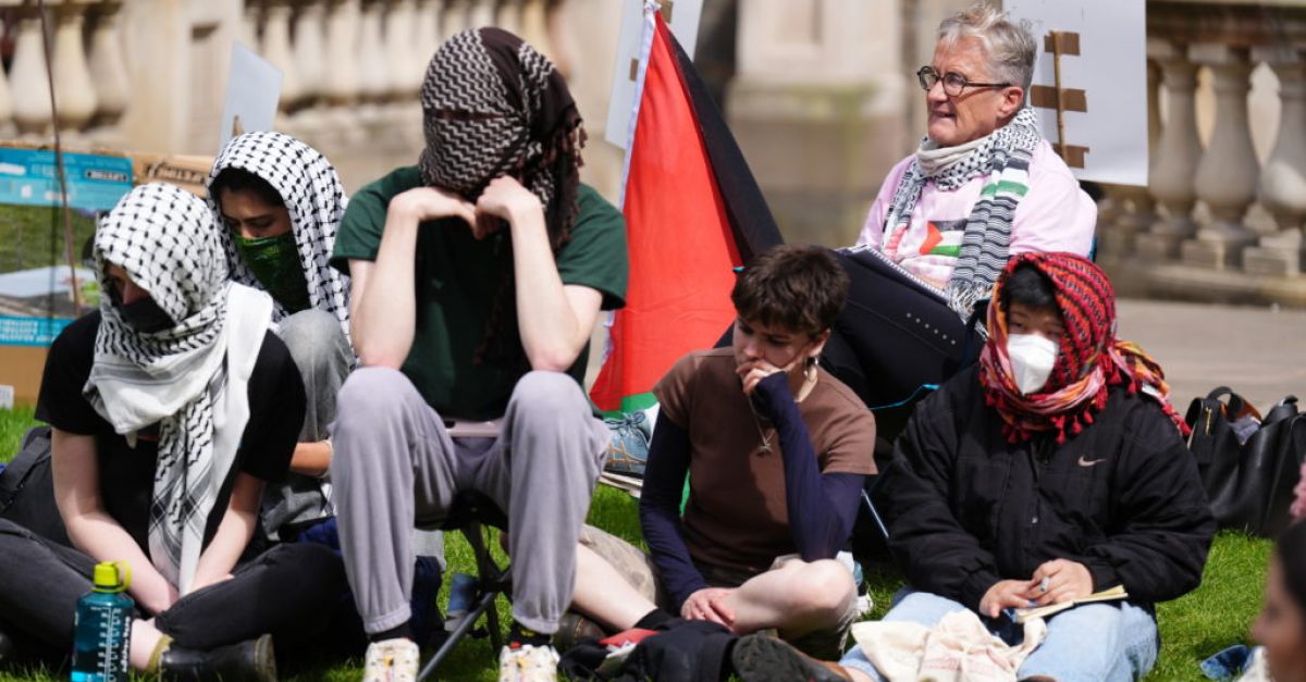Гладната стачка на шотландските студенти е „последна мярка“, за да накарат университета да слуша за Газа
