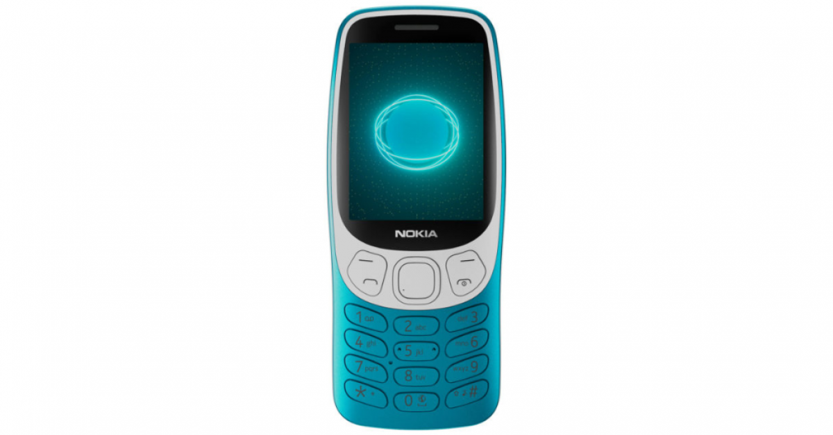Nokia 3210 бе рестартиран, за да отбележи 25-ата годишнина на телефона