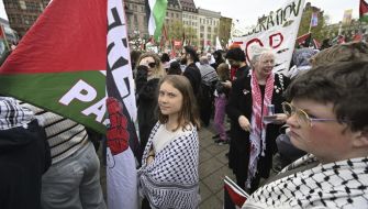 Greta Thunberg Among 1,000S Protesting Against Israel Competing In Eurovision