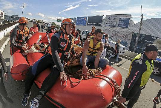 Caramelo, Brazilian Horse Stranded On Roof By Floods, Is Rescued