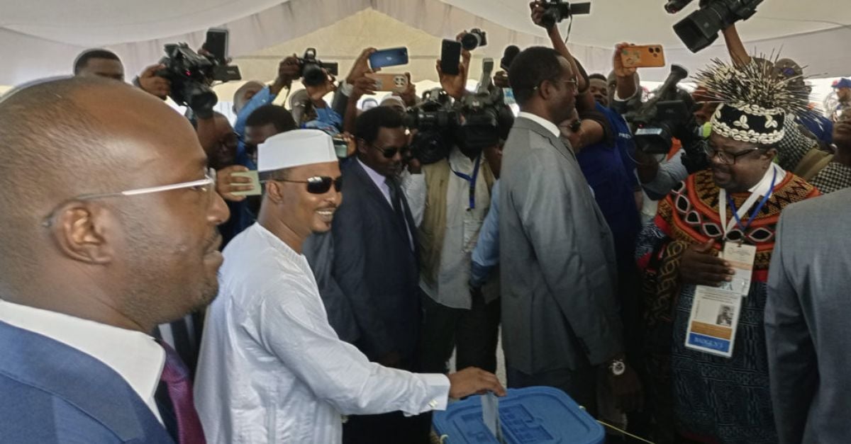 Военният владетел на Чад е обявен за победител на президентските избори