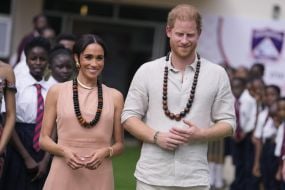 Harry And Meghan Arrive In Nigeria To Champion Invictus Games