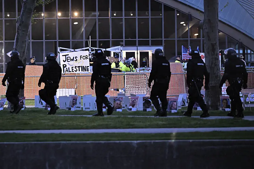 Police Dismantle Students’ Pro-Palestinian Tent Encampment In Massachusetts