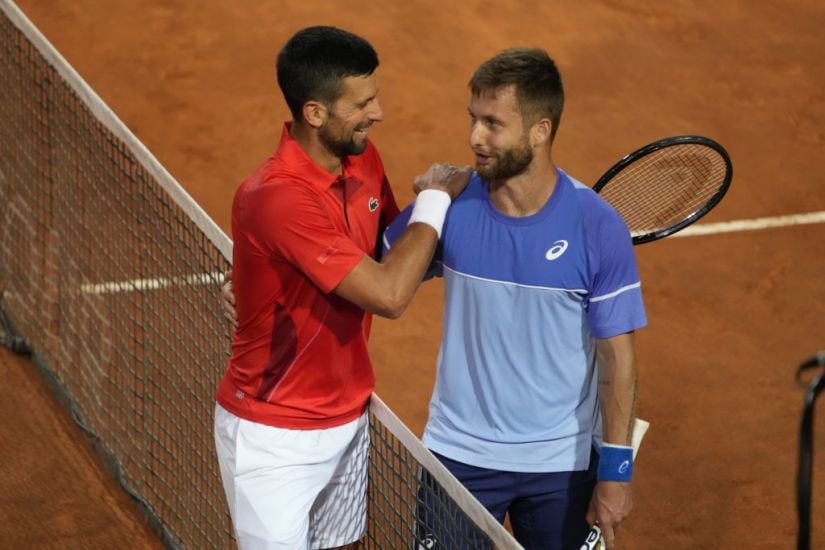 Novak Djokovic Hit In Head By Bottle After Beating Corentin Moutet In Rome