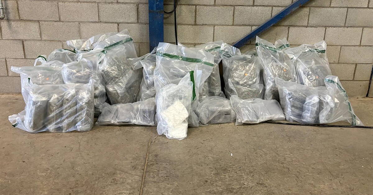 Two arrested after drugs worth £1.9m seized in Castledawson