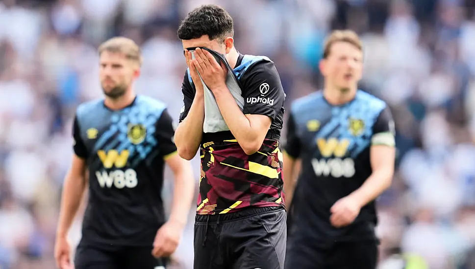 Burnley Relegated After Tottenham Fight Back To Claim Victory