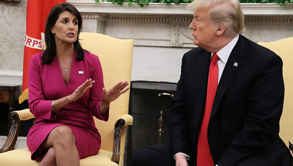 Trump Says He Is Not Considering Nikki Haley As Running Mate