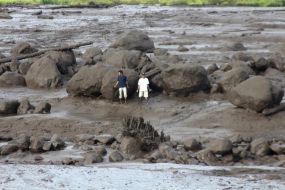 Fifteen Killed In Flash Floods Caused By Heavy Rain And Cold Lava Flow