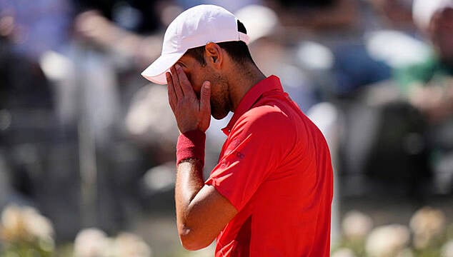 Novak Djokovic Suffers Heavy Defeat To Alejandro Tabilo In Rome