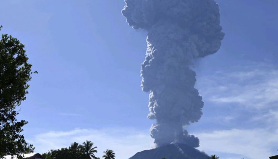 Indonesia’s Mount Ibu Volcano Erupts