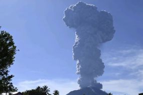 Indonesia’s Mount Ibu Erupts