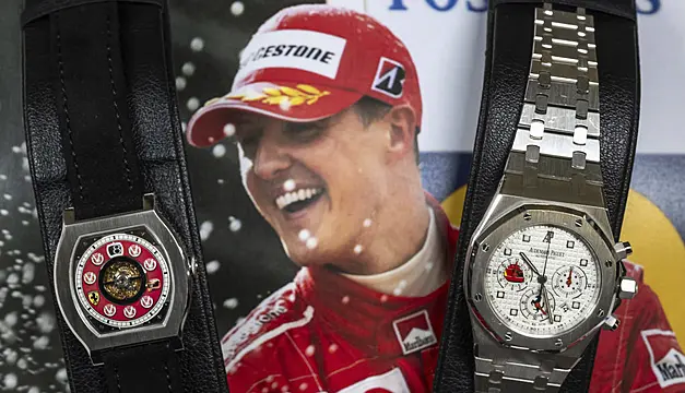 Eight Watches Owned By Michael Schumacher Fetch €4M At Auction In Geneva
