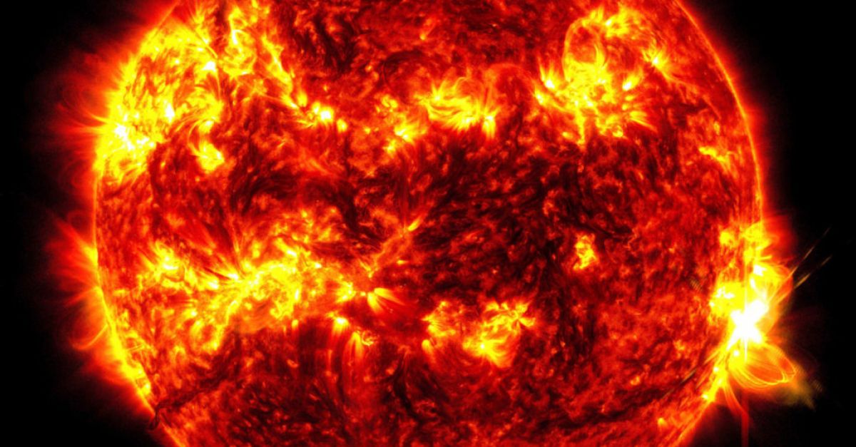 Слънцето предизвика най голямото си изригване от почти десетилетие дни