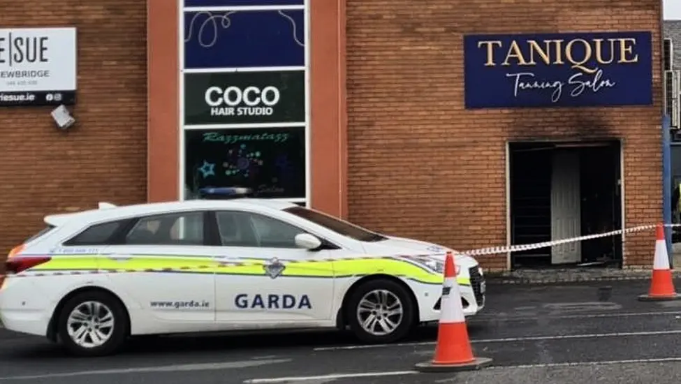 Third Tanning Salon Burnt Out In Carlow Town After Car Reversed Into Building