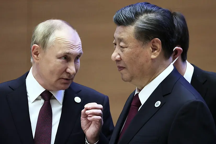 Xi Jinping Meets Russia’s Vladimir Putin On State Visit To China