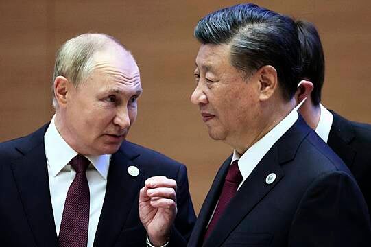 Xi Jinping Meets Russia’s Vladimir Putin On State Visit To China