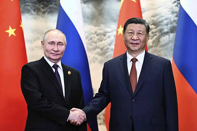 China And Russia Reaffirm Ties As Moscow Presses Offensive In Ukraine