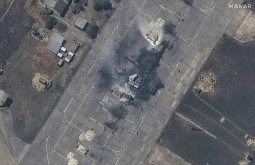 Massive Ukrainian Drone Attack On Crimea Cuts Power In Sevastopol