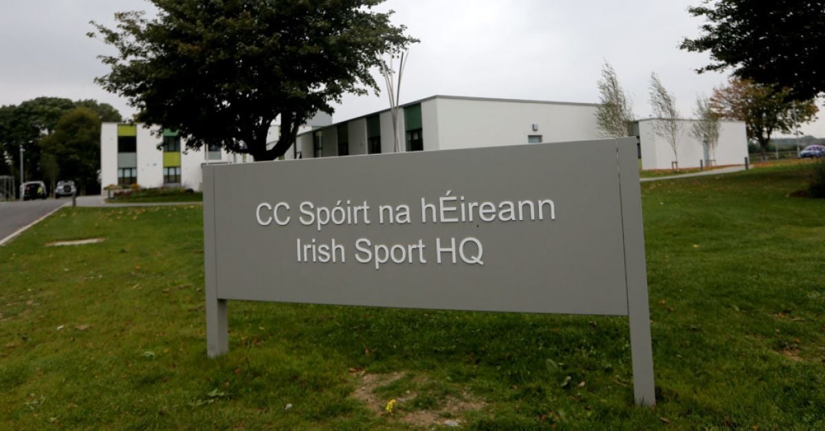 Ръководният орган на Ирландия за спорта смята че е в
