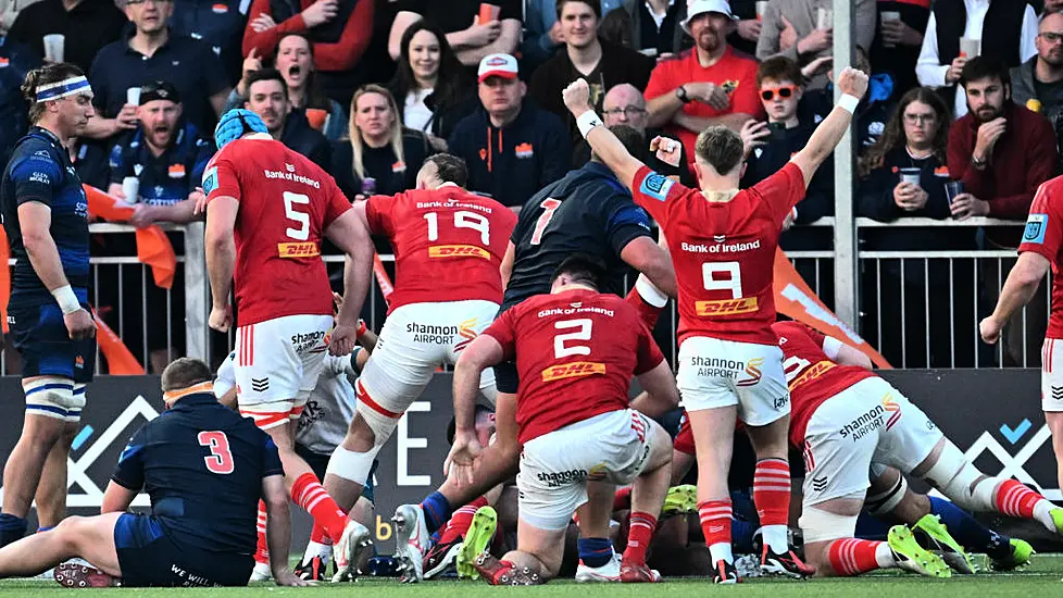 Munster Narrowly Beat Edinburgh In Thriller