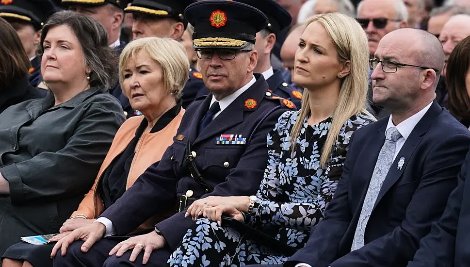 Mcentee And Harris Honour Gardaí Who Died In Line Of Duty At Memorial Day