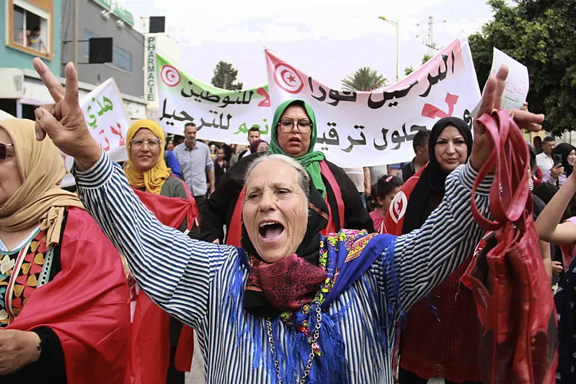 Protesters In Tunisia Call For Migrants To Be Returned To Home Countries