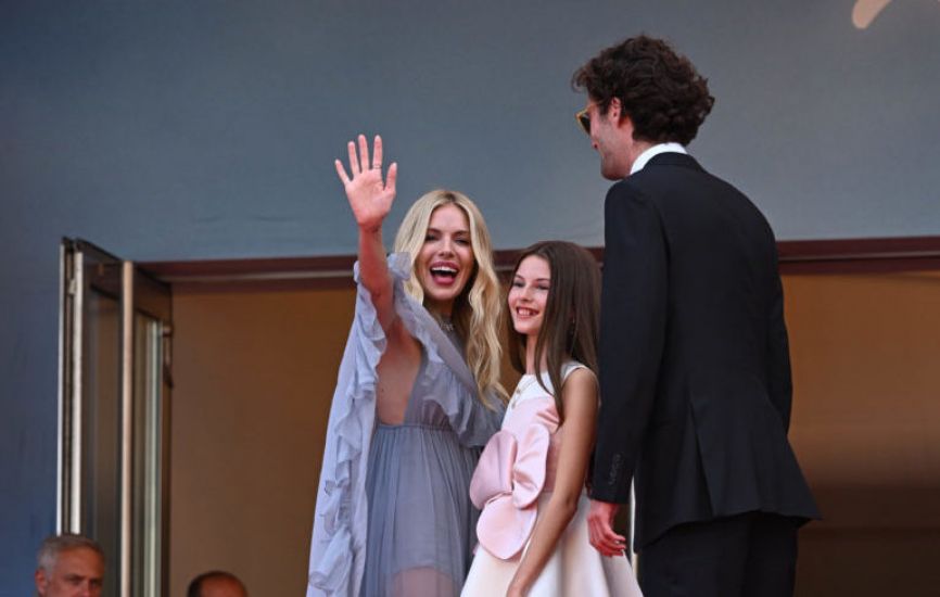 Sienna Miller And Daughter Marlowe Take To Red Carpet At Cannes