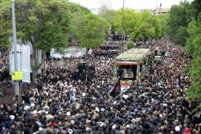 Mourners Begin Days Of Funerals For Iran’s President Killed In Helicopter Crash