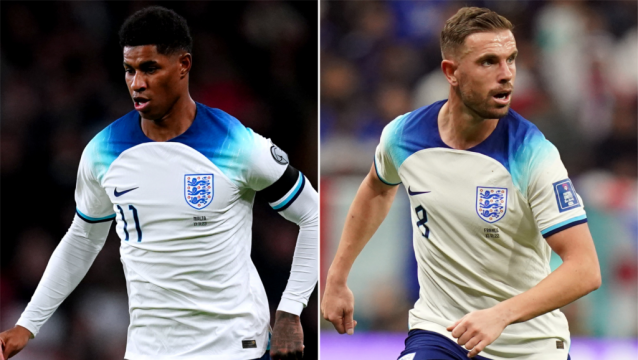 Marcus Rashford and Jordan Henderson miss out on England's Euro 2024 squad