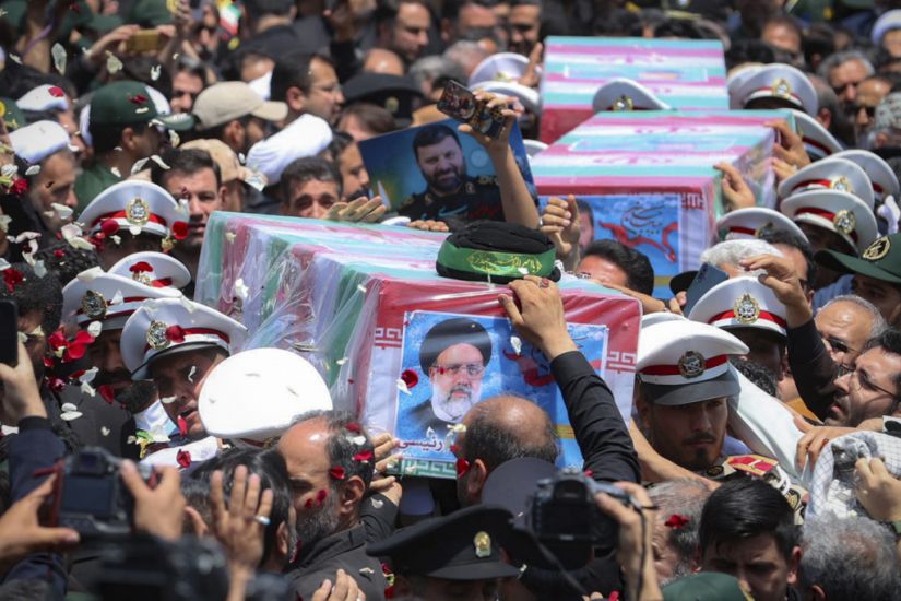 Iran Begins Burying Late President And Others Killed In Helicopter Crash