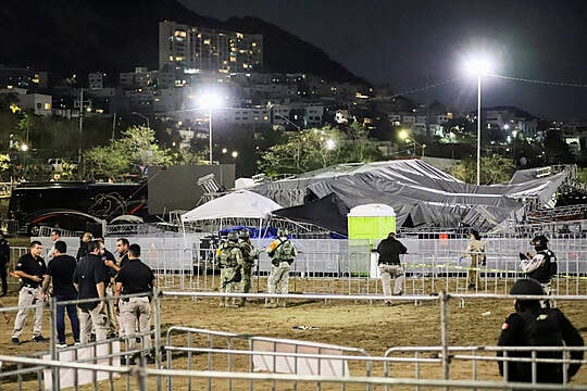 Nine Dead As High Wind Topples Stage At Mexican Campaign Rally