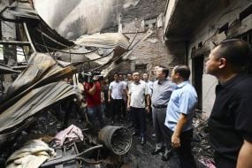 Apartment Building Fire In Hanoi Kills At Least 14