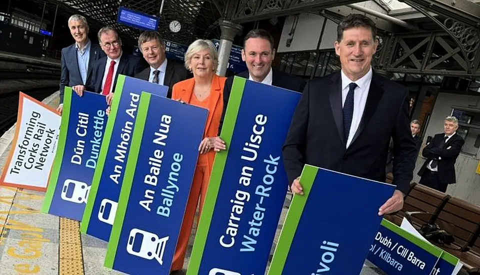 Cork To Get Eight New Commuter Rail Stations In Landmark Upgrade To Network