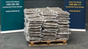 Two Arrested After Cannabis Worth €2.1M Seized