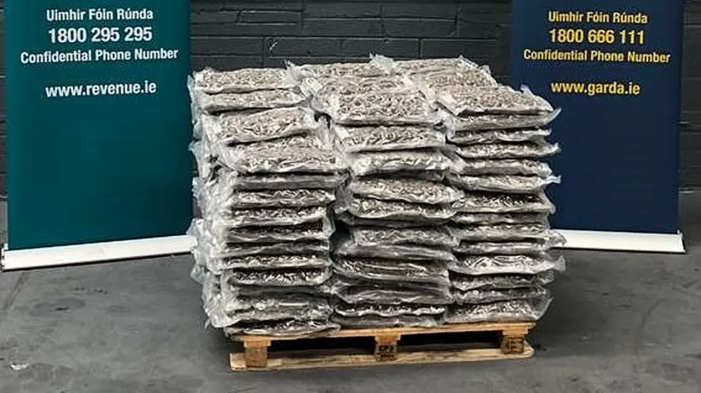 Two Arrested After Cannabis Worth €2.1M Seized