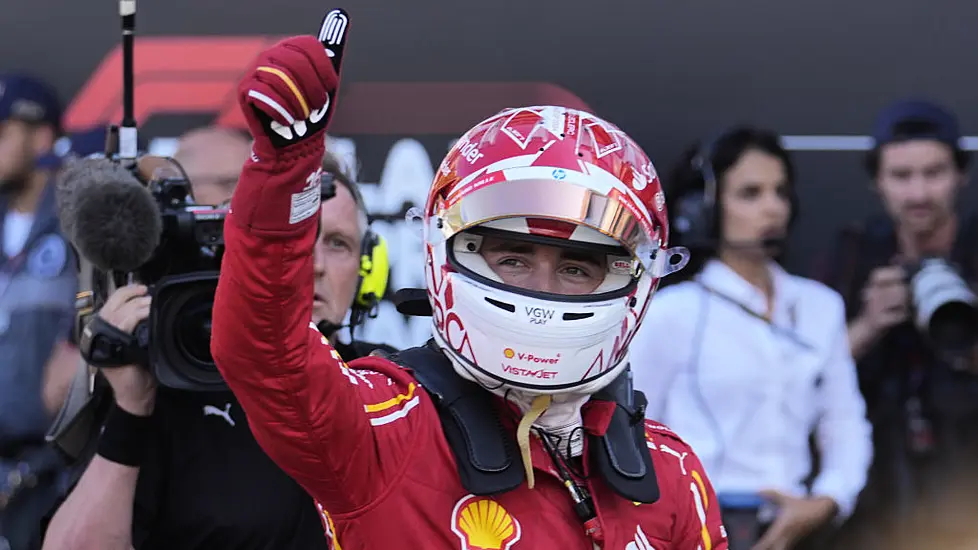 Charles Leclerc Takes Monaco Pole As Max Verstappen Only Sixth Fastest