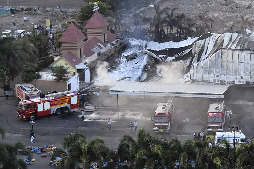 Four Children Among At Least 27 Dead In Fire At Amusement Park In Western India