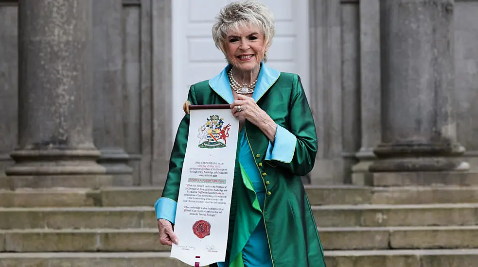 Gloria Hunniford Granted Freedom Of Her Co Armagh Home Borough