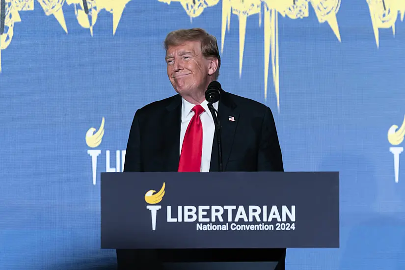 Donald Trump Confronts Repeated Booing During Libertarian Convention Speech