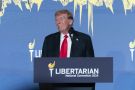 Donald Trump Confronts Repeated Booing During Libertarian Convention Speech