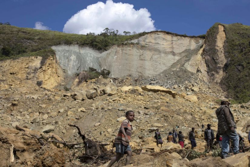 Fears Rise Of Second Landslide And Disease At Site Of Papua New Guinea Disaster
