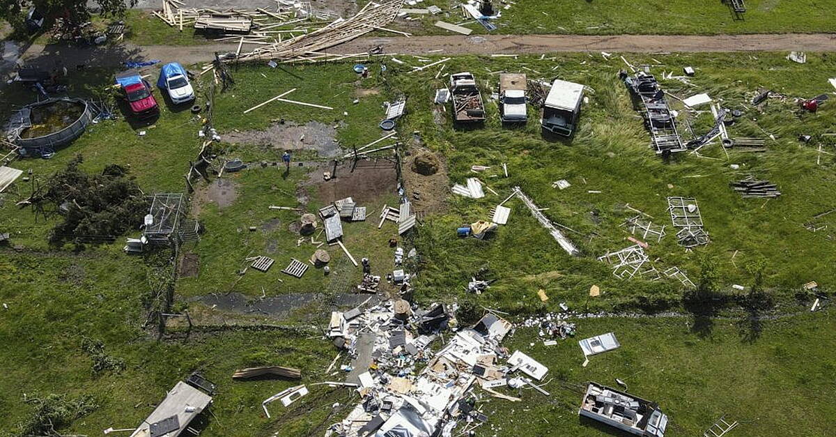 Over 20 dead as powerful storms leave trail of destruction across ...