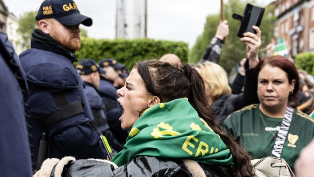 Fall In Anti-Immigrant Protests In Dublin, But Aggression Increasing