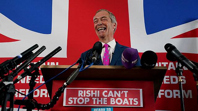 A Vote For The Tories Is A Waste, Says Nigel Farage