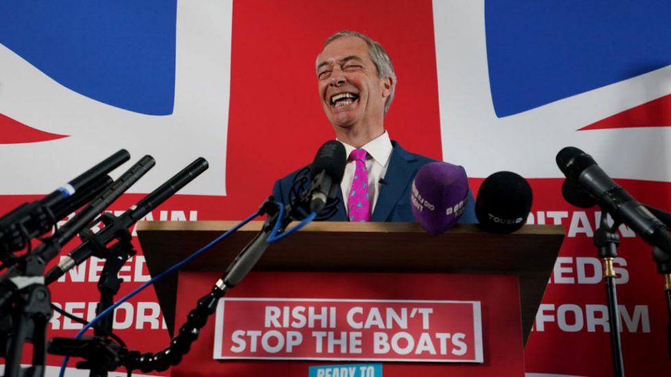 A Vote For The Tories Is A Waste, Says Nigel Farage